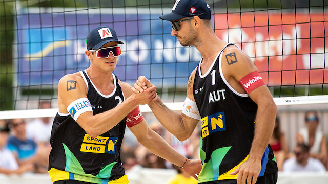 ÖVV-Männer dominieren Beachvolleyball-Turnier in Baden