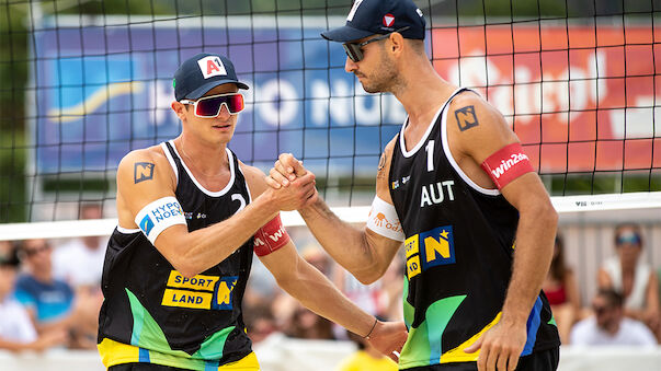 ÖVV-Männer dominieren Beachvolleyball-Turnier in Baden