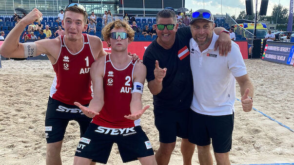 Beachvolleyball: Berger/Hammarberg holen Silber bei U20-EM