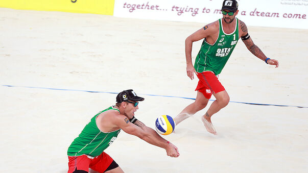 Huber/Seidl im Viertelfinale, Doppler/Horst out