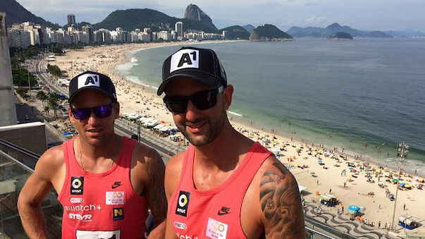 Olympia-Generalprobe für Beachvolleyballer in Rio