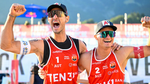 Beachvolleyballer ziehen nach langer Pause in Halbfinale ein