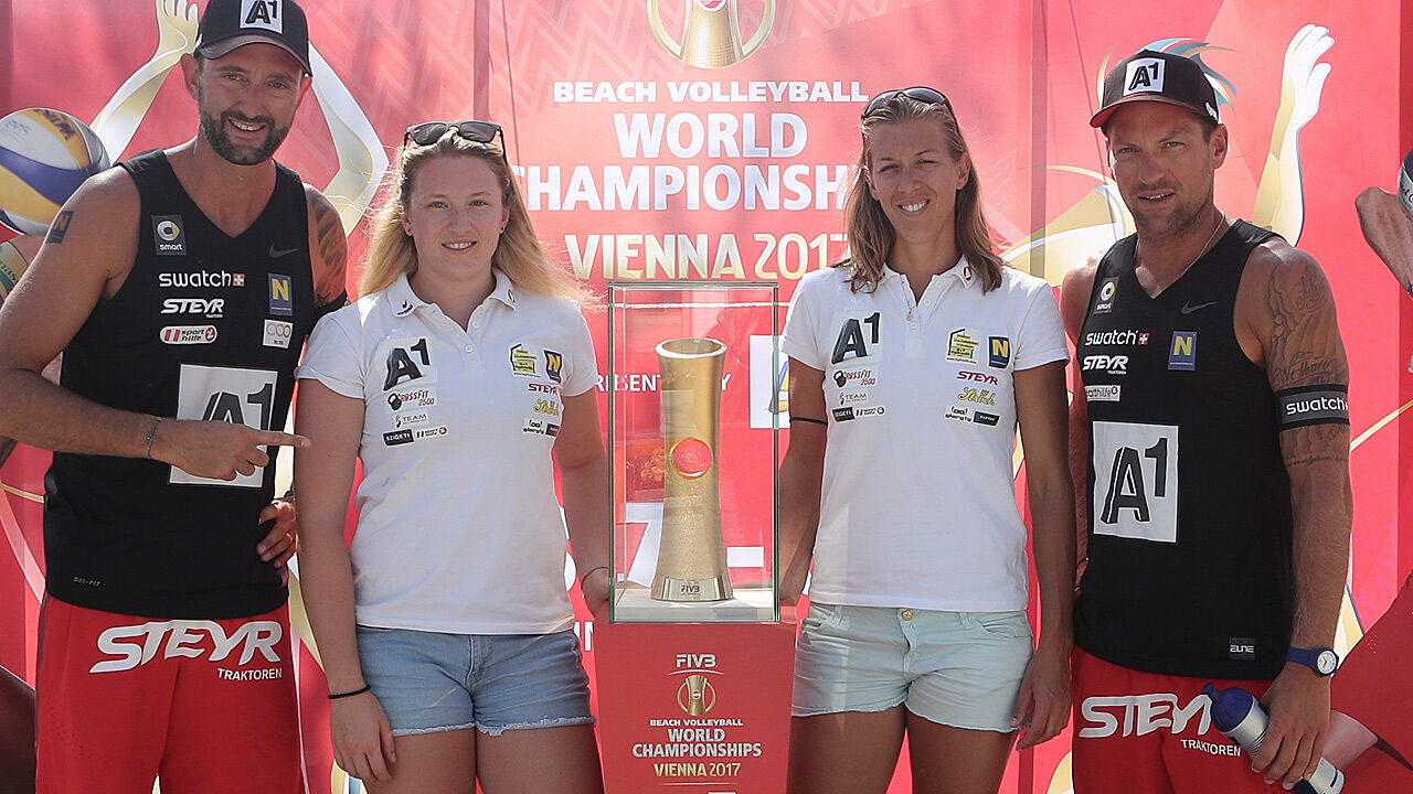 Beachvolley-WM in Wien: Doppler/Horst fordern Kanadier ...