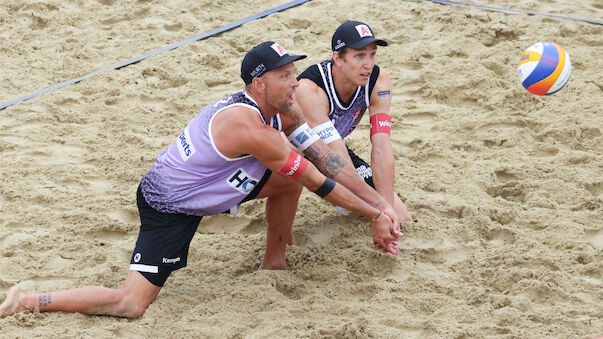 Beachvolleyball-Elite in Wien: 
