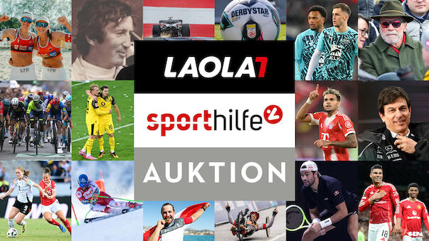 Die LAOLA1 Sporthilfe Charity Auktion