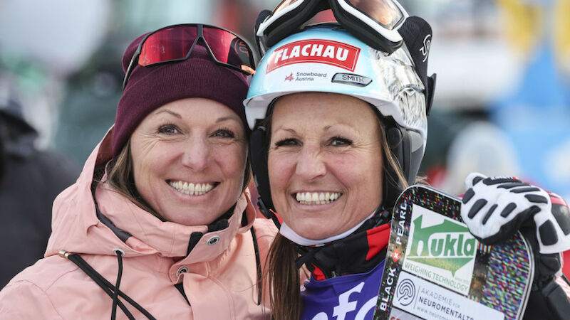 Manuela und Claudia Riegler - Snowboarderinnen