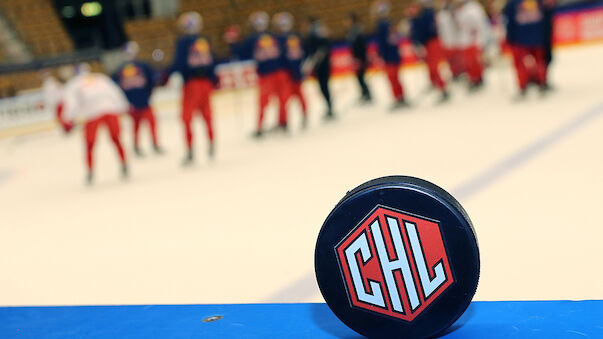 CHL-Vertreter mit dem Rücken zur Wand