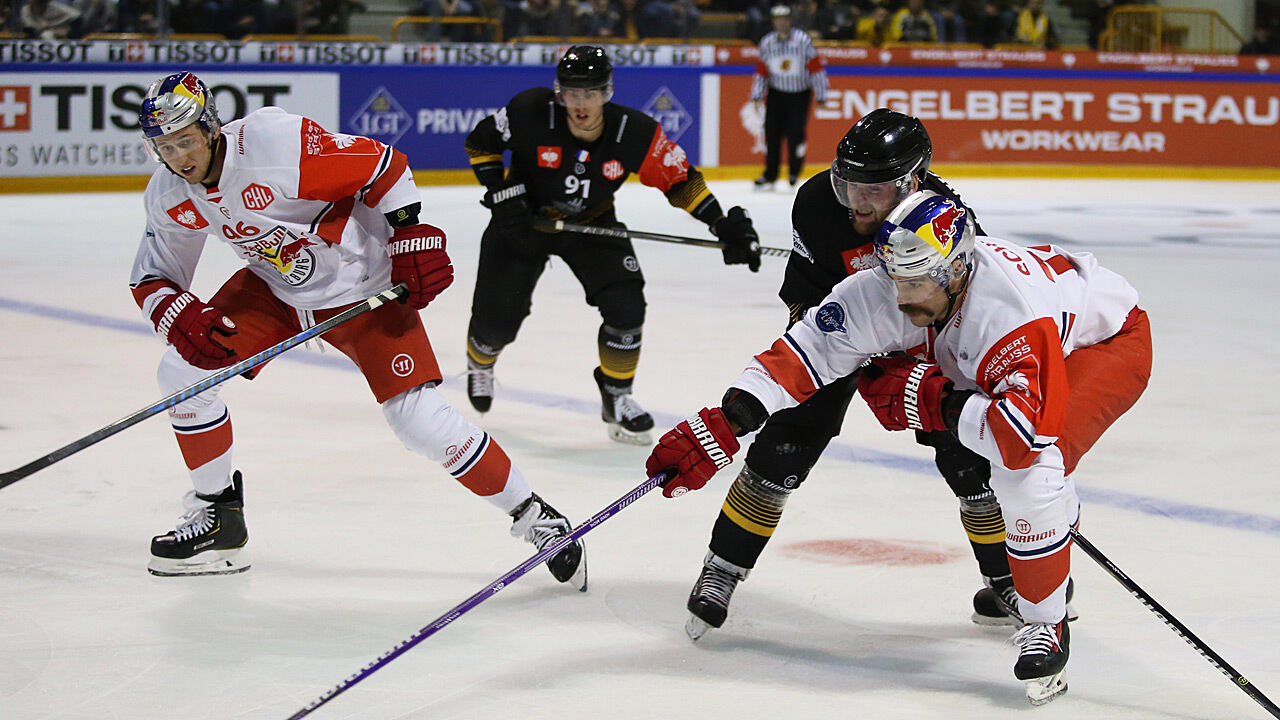 Champions Hockey League Slazburg holt Remis gegen Rouen