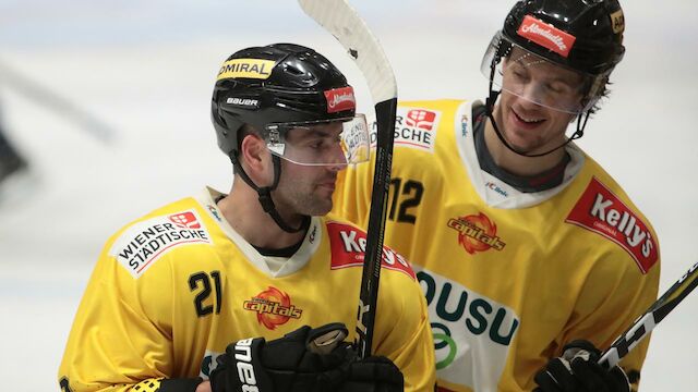 Vienna Capitals binden Quintett, "JP" fix weg