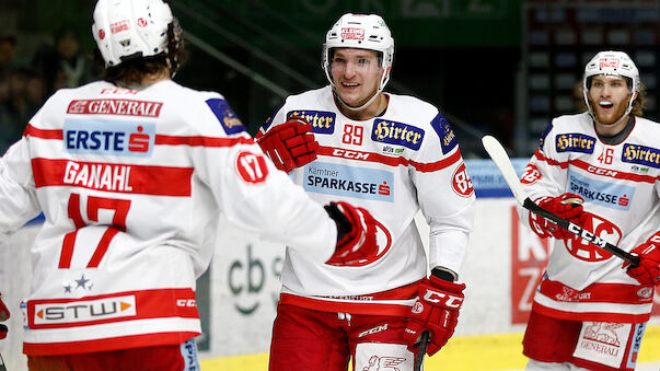 KAC gewinnt Derby gegen VSV im Shooutout