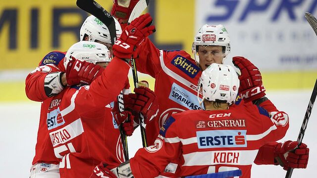 Erster Sieg für Vizemeister KAC