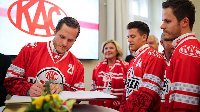 EBEL: Geier-Brüder gehen beim KAC in 12. Saison