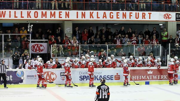 Der KAC schnappt sich das dritte CHL-Ticket