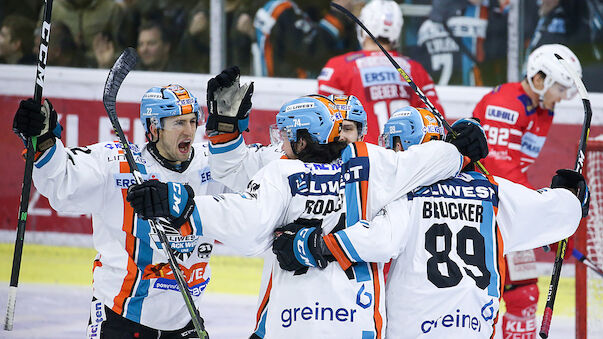 EBEL: Dritte Niederlage gegen Linz! KAC vor Aus