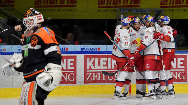 Salzburg entscheidet Spiel zwei im Mitteldrittel