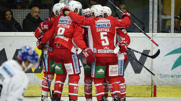 Platz eins für KAC nach Sieg über Innsbruck