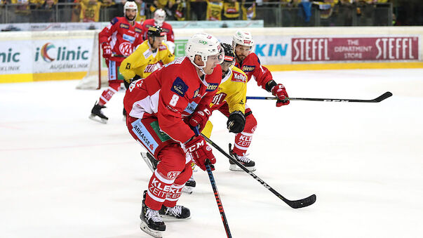 Vienna Capitals gewinnen Schlagabtausch gegen KAC