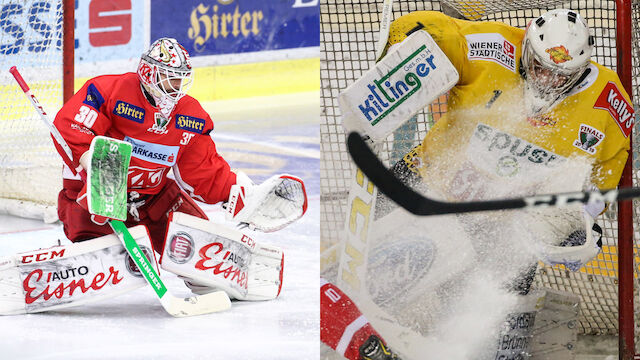 Das Final-Duell der besten EBEL-Keeper