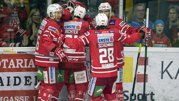 KAC fixiert Playoff-Ticket, RBS holt CHL-Platz