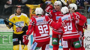 Salzburg verliert daheim, KAC kommt ran