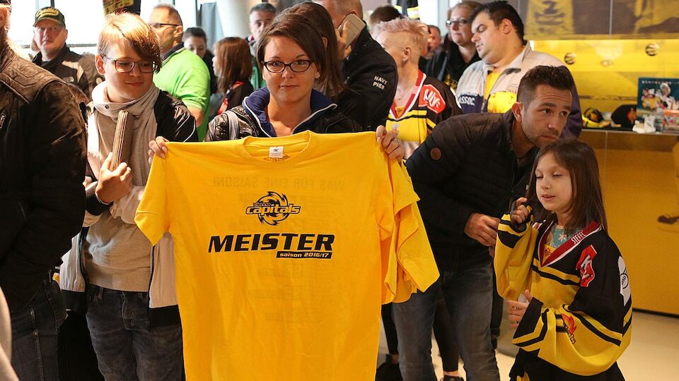 Die besten Bilder der Vienna-Capitals-Meisterfeier 2017
