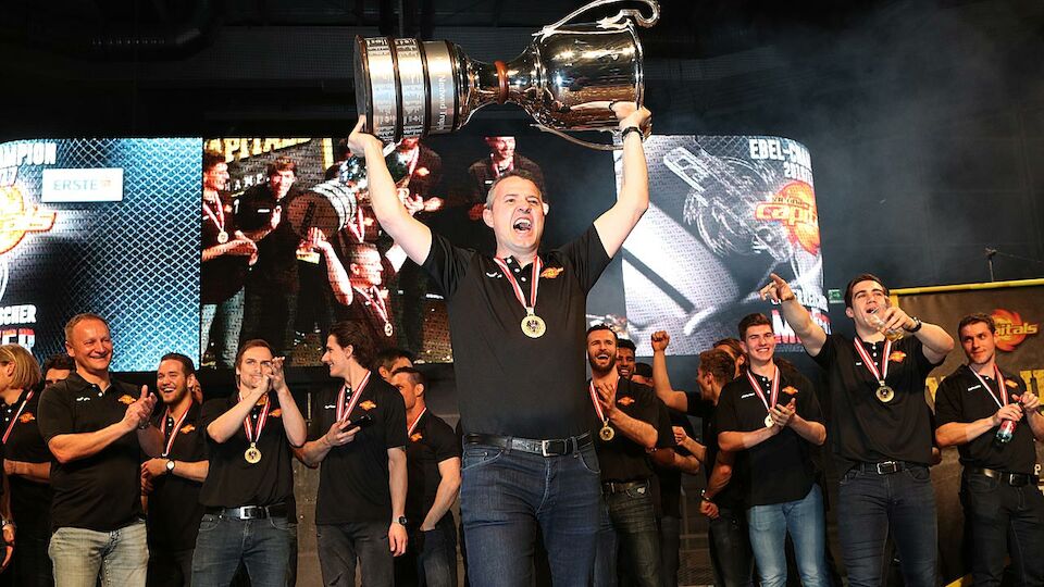 Die besten Bilder der Vienna-Capitals-Meisterfeier 2017