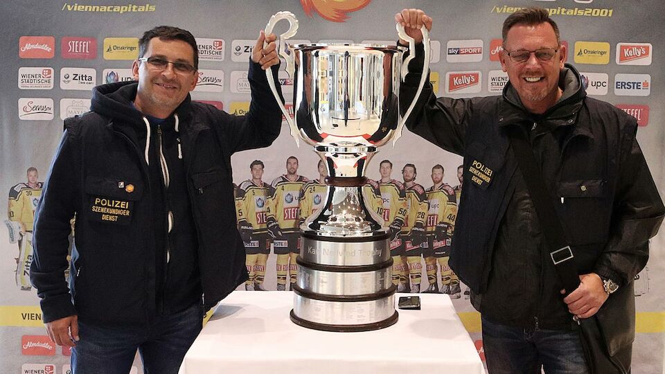 Die besten Bilder der Vienna-Capitals-Meisterfeier 2017