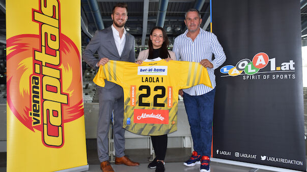 LAOLA1 ist Vermarktungspartner der Vienna Capitals