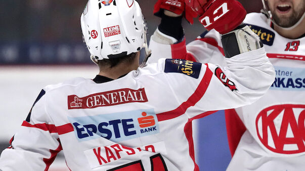 KAC-Spieler Kevin Kapstad für 4 Partien gesperrt