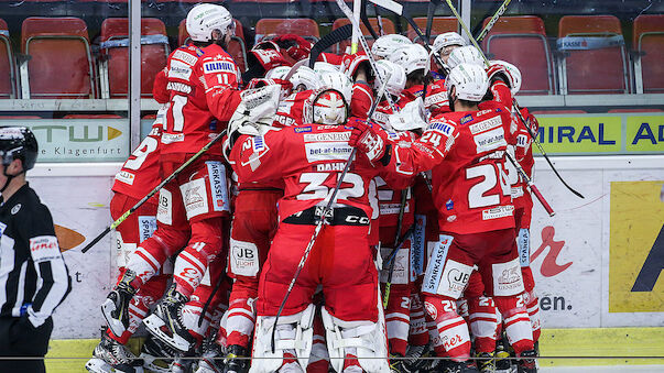 KAC erkämpft ersten Matchpuck gegen Bozen!