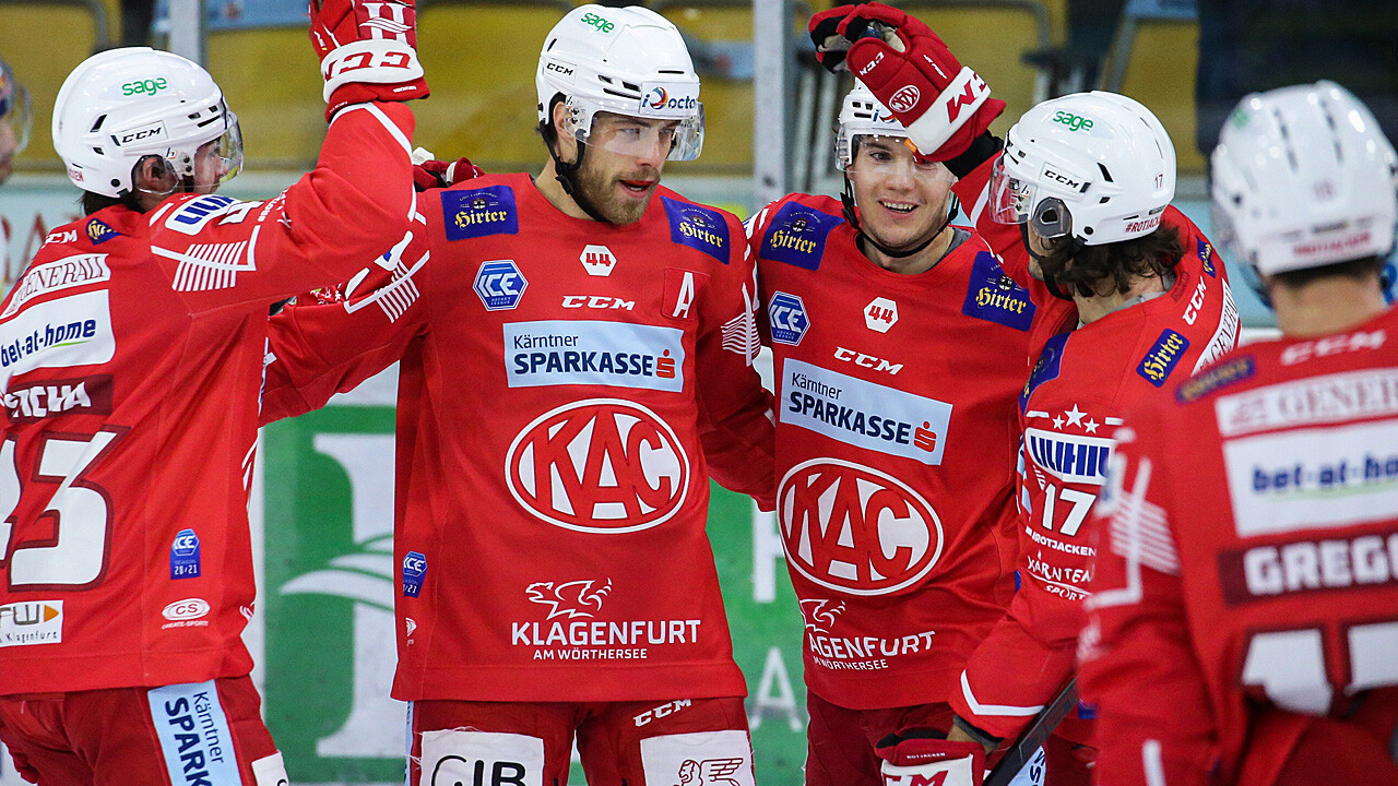ICE Hockey League Red Bull Salzburg misslingt Comeback beim KAC