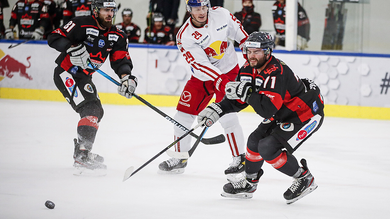 ICE Hockey League Red Bull Salzburg biegt Bratislava knapp