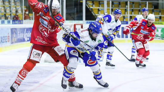 VSV fordert im Playoff-Derby Titelverteidiger KAC
