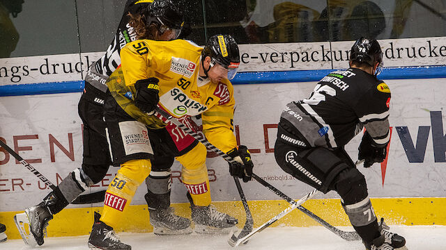Vienna Capitals für Dornbirn eine Nummer zu groß