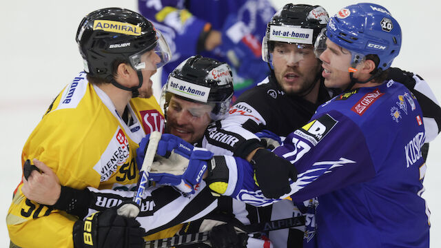 Vienna Capitals misslingt 1:7-Revanche an VSV