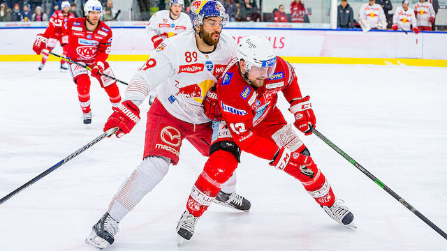 ICE Hockey League heute: Red Bull Salzburg - KAC