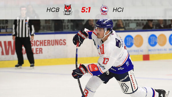 HC Bozen fügt dem HC Innsbruck die erste Niederlage zu