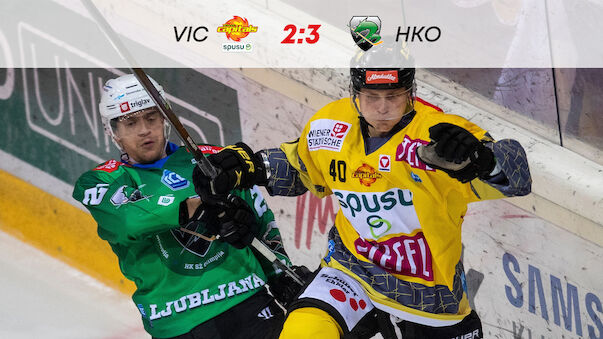3. Niederlage! Capitals verlieren knapp gegen Ljubljana