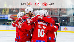 Erste Niederlage! Salzburg muss sich KAC geschlagen geben