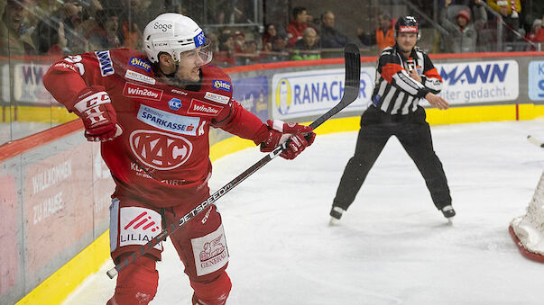 Sekunden vor dem Shootout! KAC bezwingt Ljubljana spät