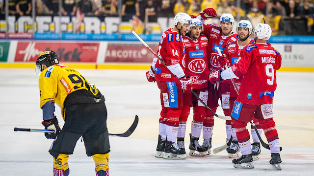 KAC überlegen! Capitals kassieren achte Pleite in Folge