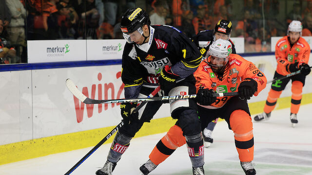 Vienna Capitals jubeln zum Saisonstart in Graz