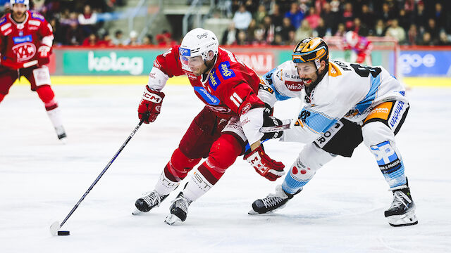 KAC ringt Black Wings im Penalty-Shootout nieder