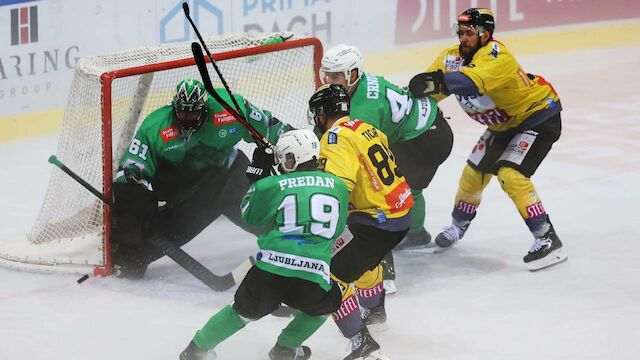 Last-Minute-Sieg! Vienna Capitals drehen Duell mit Ljubljana