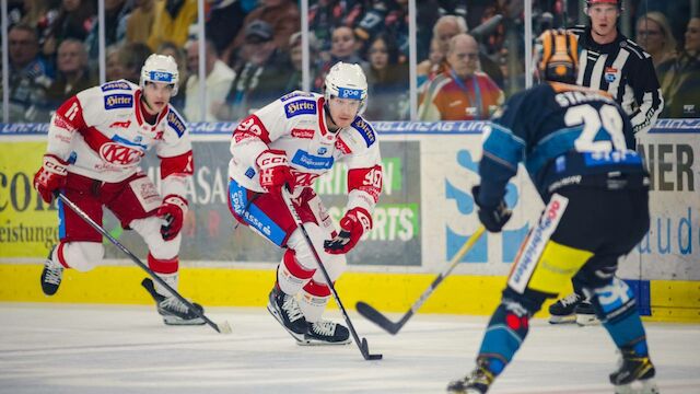 Overtime-Krimi! KAC bezwingt die Black Wings Linz