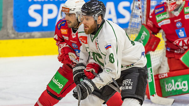 KAC kassiert gegen Ljubljana die erste Niederlage