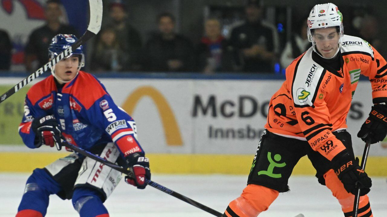 ICE Hockey League LIVE Konferenz mit Graz99ers HC Innsbruck