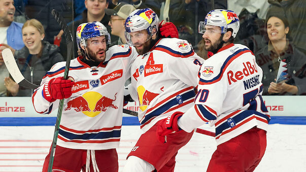 Salzburg gewinnt bei Elf-Tore-Spektakel in der Overtime