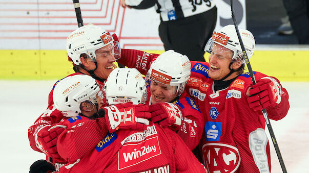 Capitals geben 2:0-Führung gegen KAC aus der Hand