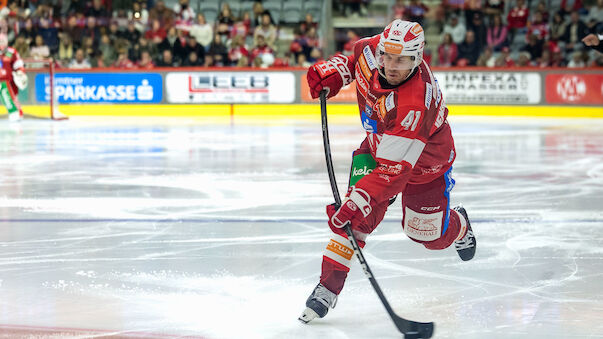 ICE heute: Mit KAC - FTC Budapest, Pioneers - Graz99ers